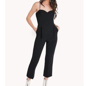 Black Halo Clover Jumpsuit, Size 6, LIKE NEW
